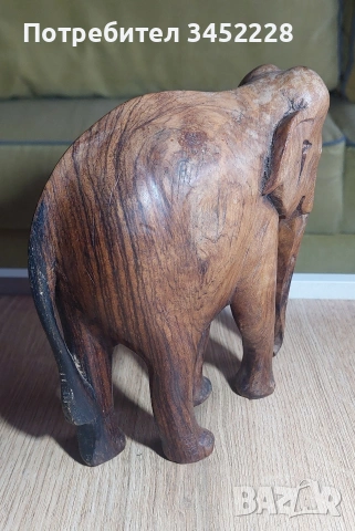 Дърворезба слон за ценители , снимка 4 - Декорация за дома - 54044981