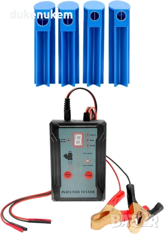 Универсален уред за тестване и почистване на бензинови инжектори