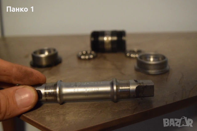 Ретро Шосейно Средно Движение Shimano Dura Ace ITA, снимка 5 - Части за велосипеди - 51932471