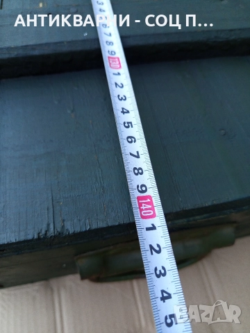 Стар Голям Военен Сандък. , снимка 7 - Антикварни и старинни предмети - 52818077