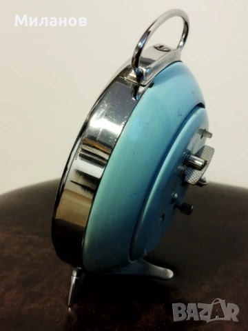 Стар анимиран будилник, настолен часовник, снимка 5 - Антикварни и старинни предмети - 54193438