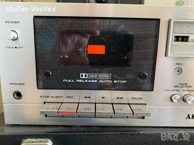 КАСЕТЕН ДЕК AKAI CS 702D markII, снимка 2 - Декове - 53487378