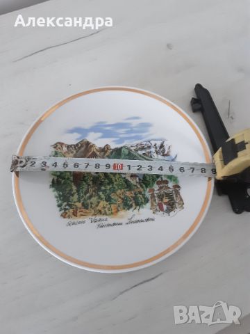 Сувенирна чиния от Лихтенщайн, снимка 2 - Антикварни и старинни предмети - 46322365