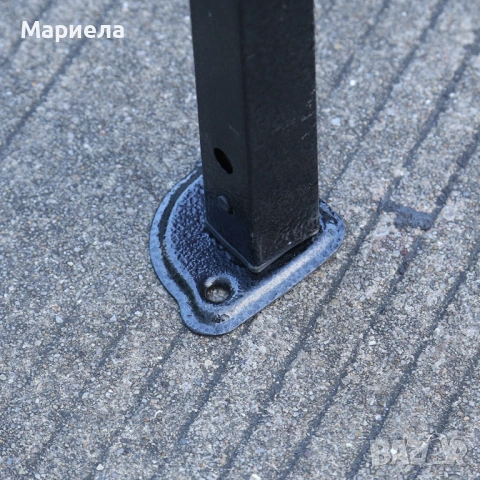 Синя градинска шатра 3х3, снимка 3 - Градински мебели, декорация  - 53406825