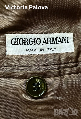 Оригинално сако GIORGIO ARMANI made in ITALY , снимка 11 - Сака - 53058620