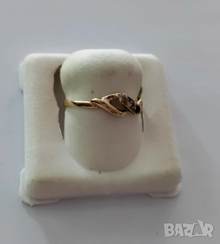 Златен пръстен 51927, снимка 5 - Пръстени - 53368278