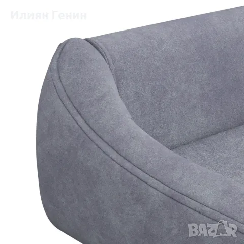 Диван за кучета PawHut Pet Sofa, скандинавски дизайн, сваляща се тапицерия, кадифен вид, снимка 5 - За кучета - 50404383