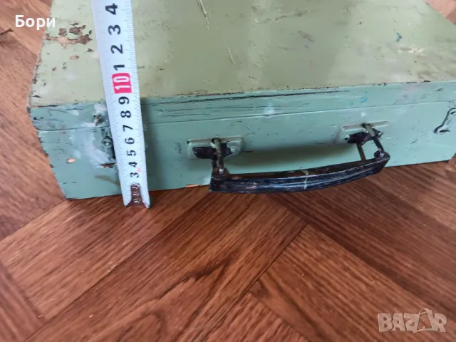 Старо дървено куфарче, снимка 5 - Други ценни предмети - 50103778