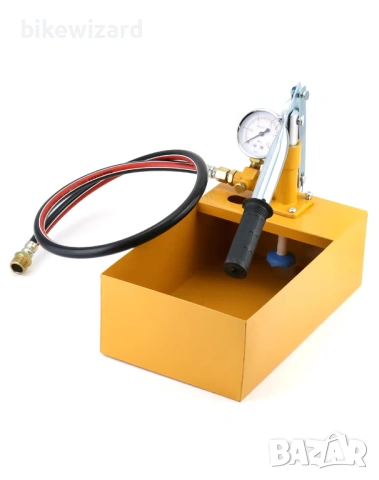 QWORK Ръчна помпа за изпитване на налягане за водопроводни тръби – 25 бара НОВА, снимка 4 - Други инструменти - 54231711