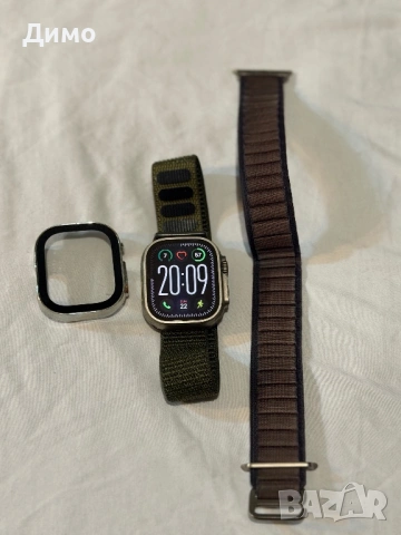 Apple Watch Ultra 2 49mm Titanium – като нов, пълен комплект