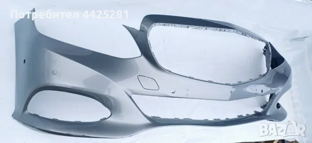  предна броня Mercedes E klass A212 W212 face 2013-2016 г. #1001V., снимка 3 - Части - 49943586