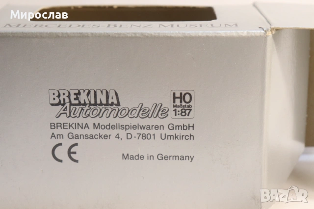 BREKINA H0 1/87 MERCEDES BENZ 280 SE МОДЕЛ КОЛИЧКА, снимка 9 - Колекции - 53596414