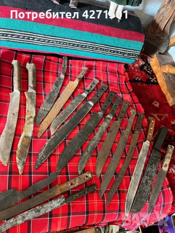 Чанове и ножове стари, снимка 4 - Други ценни предмети - 53837925