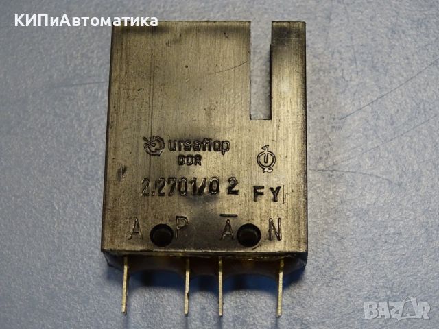 Индуктивен датчик DDR RFT Ursaflop 2.2701/02 FY inductive sensor, снимка 2 - Резервни части за машини - 46086576