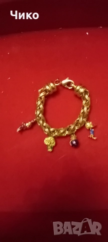 Стари женски обици и гривна, снимка 4 - Антикварни и старинни предмети - 52852333