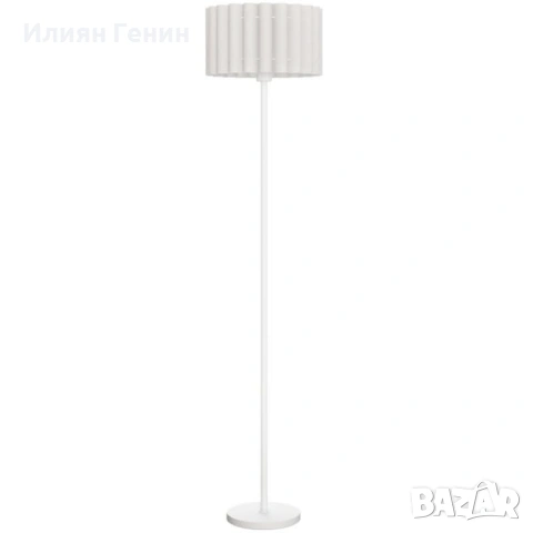 HOMCOM Подова лампа в ретро стил, снимка 11 - Настолни лампи - 53613898