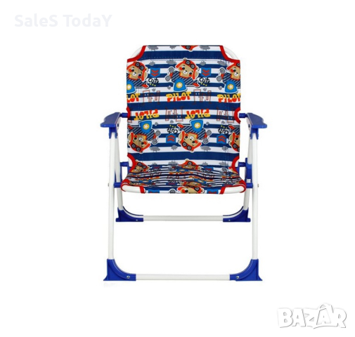 Детски стол, сгъваем, къмпинг, на цветя или на мечета, 37x35x46см, снимка 2 - Къмпинг мебели - 44986662