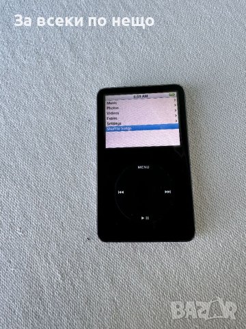 Айпод Apple iPod Classic 5th Generation Black A1136 30GB EMC 2065 Айпод Apple iPod Classic 5th Gener, снимка 1 - iPod - 46419708
