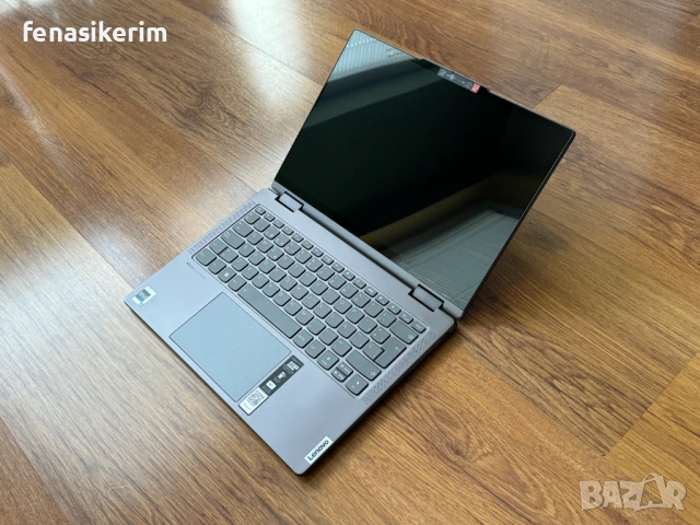 ЧИСТО НОВ 14' 2.2К Touch i5-1355u Lenovo Yoga 7 16GB LPDDR5/512GB NVMe/Подсветкa/Бат 12ч., снимка 16 - Лаптопи за работа - 53538193