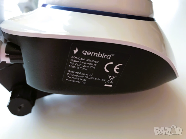 WiFi камера Gembird, Въртяща се, FullHD, снимка 5 - IP камери - 53614267