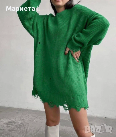 Туника с накъсани ефекти