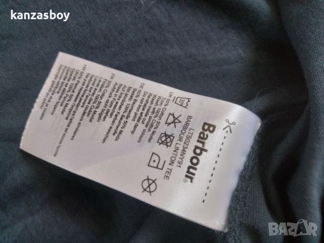 Barbour Relaxed Tee - страхотна дамска тениска  КАТО НОВА ХЛ, снимка 6 - Тениски - 46553177