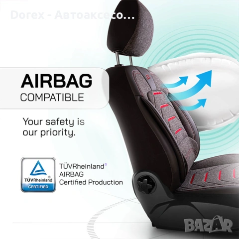 Комплект премиум тапицерия Panda Bodrum - различни цветове, снимка 4 - Аксесоари и консумативи - 53947801