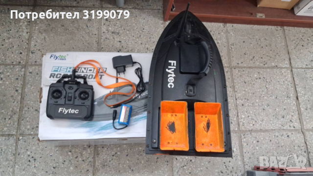 Лодка захранка радиоуправляема Flytec корабче, снимка 2 - Такъми - 54228605