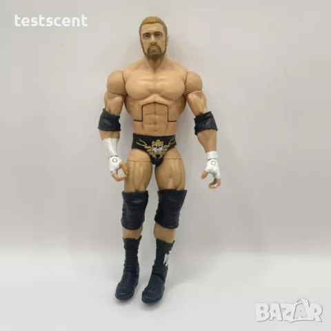 Екшън фигура WWE Triple H Трите Хикса Mattel Elite Series Wrestlemania играчка фигура figure, снимка 6 - Други - 48736347