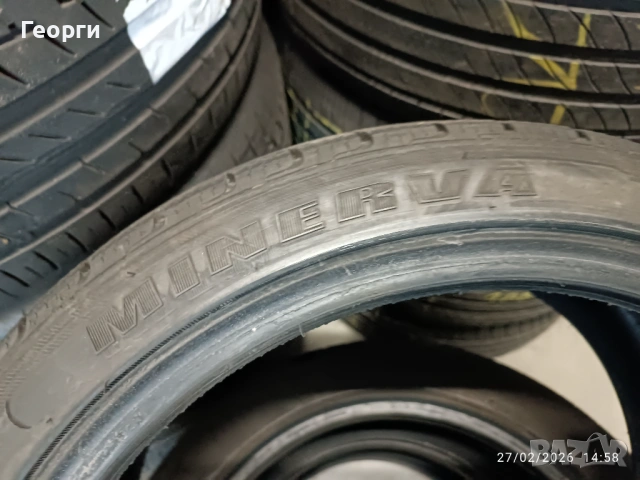 2бр. зимни гуми 215/40/17 Minerva, снимка 4 - Гуми и джанти - 53665674