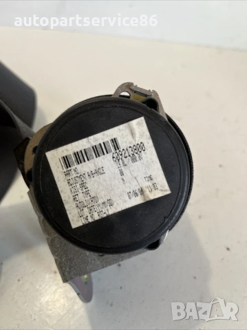 Заден десен колан за седалка за Peugeot 4007 2.2 HDI (2009) 609213800, снимка 2 - Части - 53656043