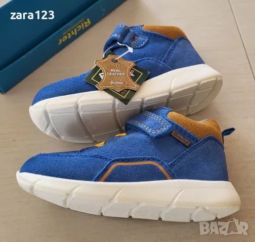 Нови кожени обувки Richter, 24ти номер, снимка 4 - Бебешки обувки - 49927317