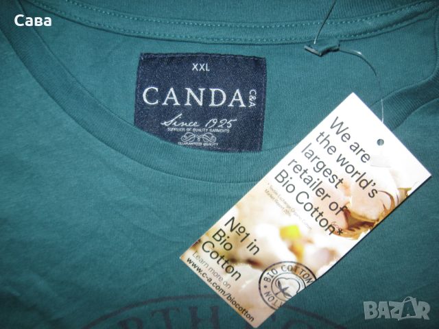 тениска CANDA  мъжка,2ХЛ, снимка 1 - Тениски - 45785106