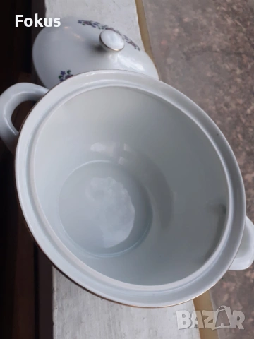 Супник български порцелан маркировка, снимка 3 - Антикварни и старинни предмети - 53394724