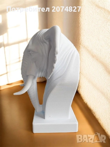 Слон статуетка, снимка 3 - Декорация за дома - 53370742