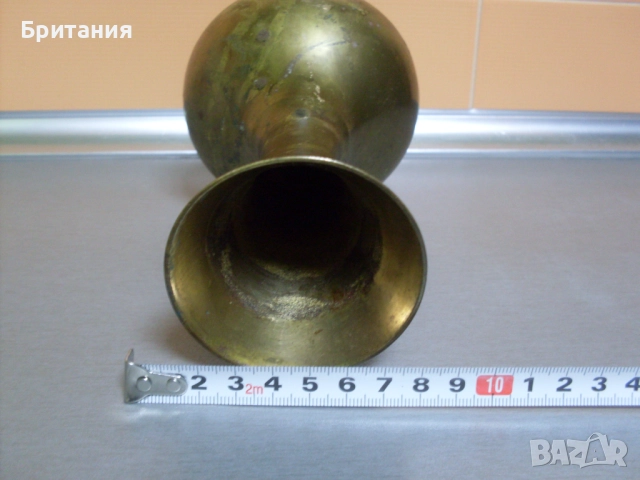 Бронзов съд- ваза., снимка 6 - Декорация за дома - 52920684