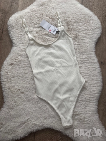 Бяло боди рипс, снимка 4 - Бельо - 52591933