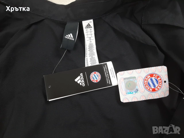 Adidas FC Bayern Munchen - Оригинално мъжко яке размер L-XL, снимка 9 - Якета - 53638148