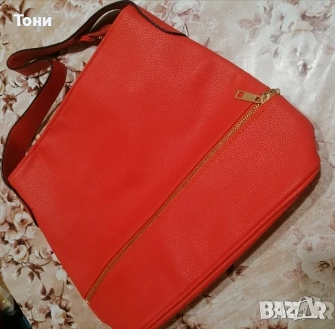 Нова Кожена Дамска Чанта , снимка 2 - Чанти - 53729032