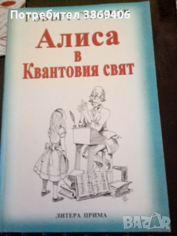 Алиса в Квантовия свят Робърт Гилмор Литера Прима 2002г меки корици , снимка 1 - Специализирана литература - 46128540