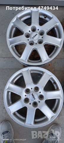 Джанти 15 цола, снимка 2 - Гуми и джанти - 53636222