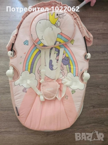 шезлонг електрическа музикална люлка чиполино, снимка 3 - Детски люлки - 51618486