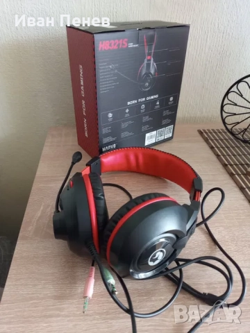 Marvo - Геймърски Слушалки, снимка 2 - Слушалки и портативни колонки - 52596663