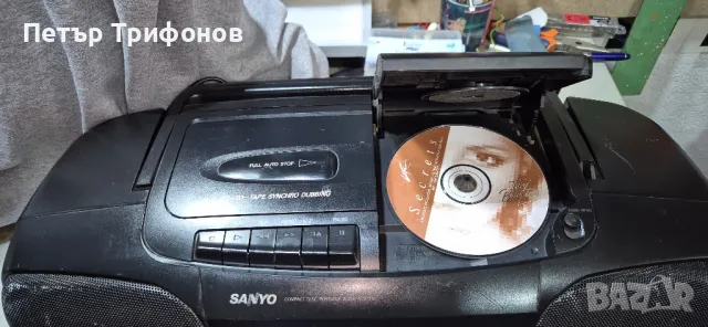 SANYO Радиокасетофон , снимка 5 - Радиокасетофони, транзистори - 49878979