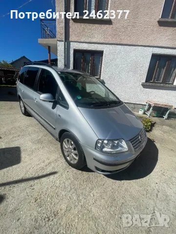 VW Sharan 1,9TDI АВТОМАТ, снимка 3 - Автомобили и джипове - 47649945