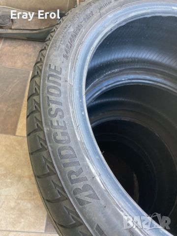 2бр - 245 40 19 - BRIDGESTONE Turanza T005 - DOT4821, снимка 4 - Гуми и джанти - 46644494