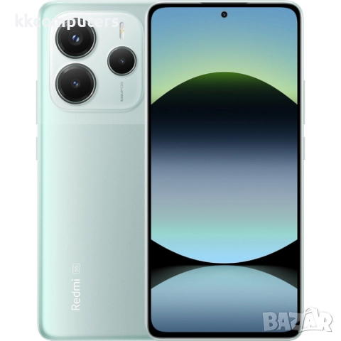 ЧАСТИ ЗА Смартфон GSM XIAOMI REDMI NOTE 14 5G GREEN 6.67 ", 256 GB, RAM 8 GB, 108+8+2 MP, 5G 