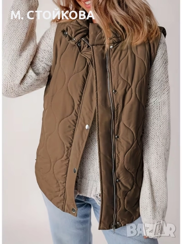 кафяв елек в размер XL