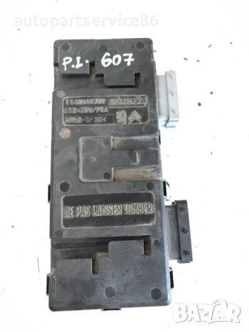 Модул за управление на предна лява седалка за Peugeot 607 2.2 HDi (2003) 9638960380, снимка 2 - Части - 53769638