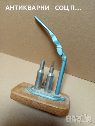 Соц Стара Пълначка За Патрони., снимка 4 - Антикварни и старинни предмети - 50659596